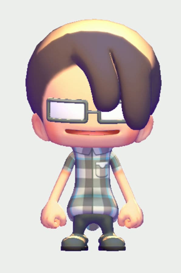 Super Nerd Outfit cosmetic in Pokémon Pokopia