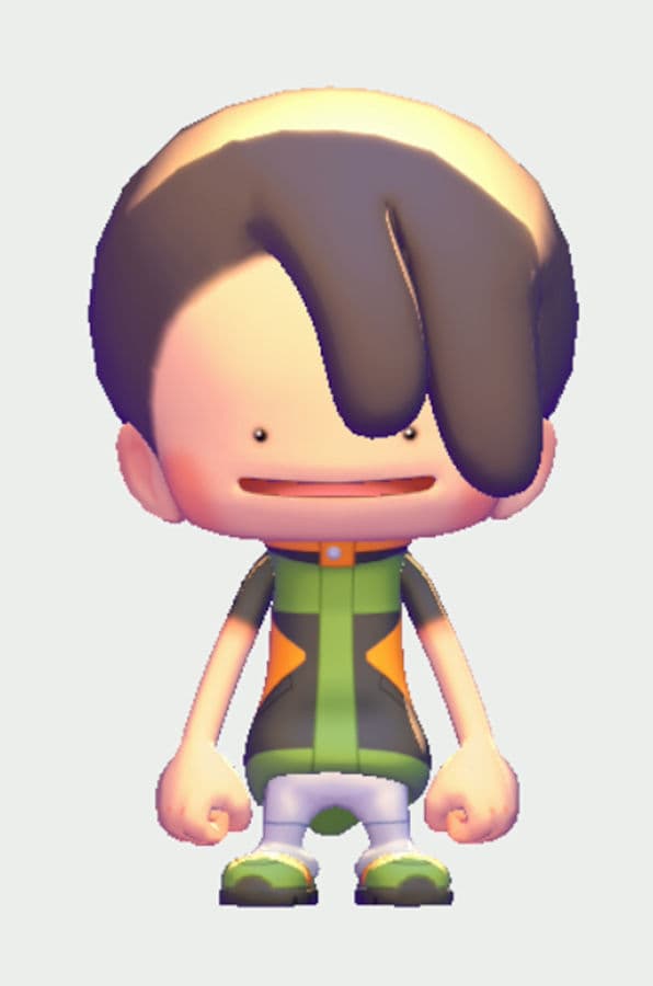 Short hairstyle in Pokémon Pokopia