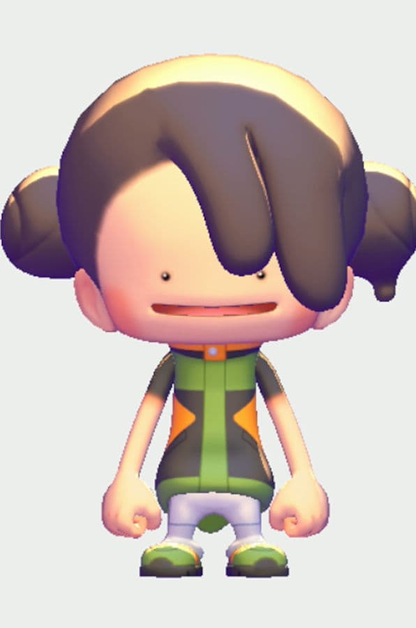 Buns hairstyle in Pokémon Pokopia