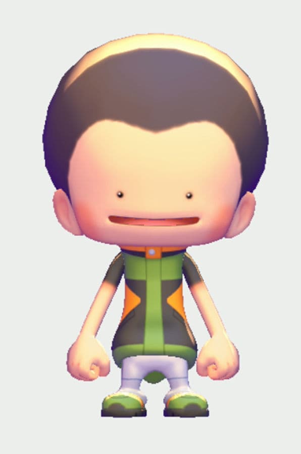 Shaved hairstyle in Pokémon Pokopia