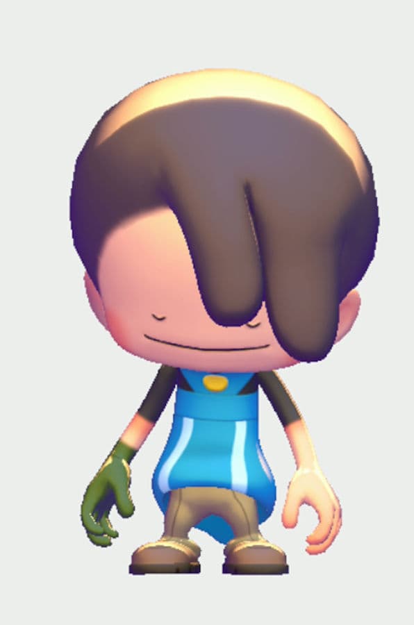 Professor Pants cosmetic in Pokémon Pokopia