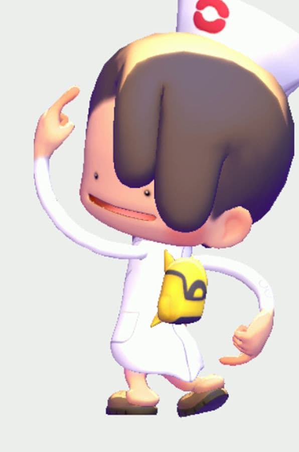 Pokémon Center Hat cosmetic in Pokémon Pokopia