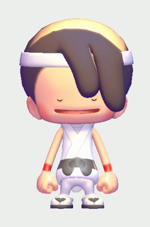 Black Belt Outfit cosmetic in Pokémon Pokopia