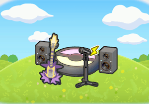 Amped rock stage habitat — attracts 1 Pokémon in Pokopia