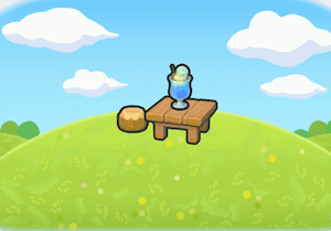 Boundless blue beverage habitat — attracts 1 Pokémon in Pokopia