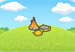 Campsite habitat — attracts 1 Pokémon in Pokopia