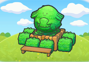 Chansey Resting area habitat — attracts 2 Pokémon in Pokopia