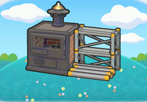 Construction-site generator habitat — attracts 1 Pokémon in Pokopia