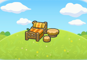 Crazy log handicrafts habitat — attracts 3 Pokémon in Pokopia