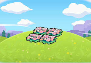 Elevated flower bed habitat — attracts 2 Pokémon in Pokopia