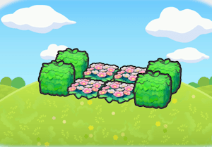Flower garden habitat — attracts 2 Pokémon in Pokopia