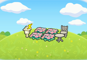 Garden Terrace habitat — attracts 1 Pokémon in Pokopia