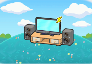 Home theater habitat — attracts 1 Pokémon in Pokopia