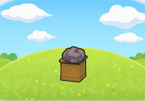 Jaw Fossil display habitat — attracts 1 Pokémon in Pokopia
