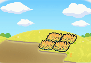 Marshy tall grass habitat — attracts 2 Pokémon in Pokopia
