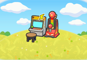 Mini Game Corner habitat — attracts 2 Pokémon in Pokopia