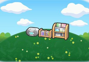 Music and magazines habitat — attracts 3 Pokémon in Pokopia