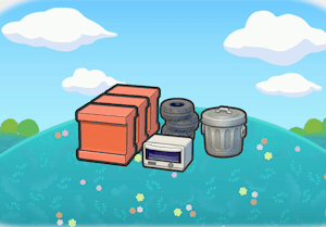Oversized dumping ground habitat — attracts 2 Pokémon in Pokopia