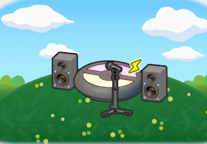 Recital stage habitat — attracts 2 Pokémon in Pokopia