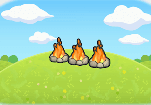 Riding warm updrafts