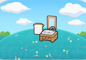 Spotless Washing station habitat — attracts 2 Pokémon in Pokopia