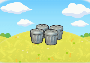 Trash can central habitat — attracts 3 Pokémon in Pokopia