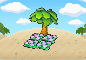 Tropical vibes habitat — attracts 3 Pokémon in Pokopia