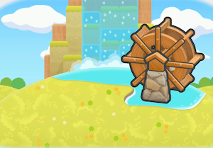 Waterwheel Spot habitat — attracts 2 Pokémon in Pokopia