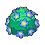 Adorable hedge (blue)