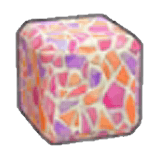 Broken-tiling wall