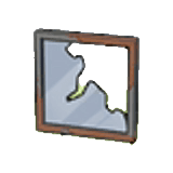 Broken Window Pane
