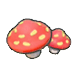 Cave mushrooms (outdoor) item in Pokémon Pokopia