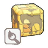 Damaged mosaic tiling