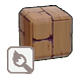 Damaged wooden flooring item in Pokémon Pokopia
