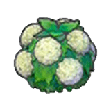 Damp hedge (white) item in Pokémon Pokopia