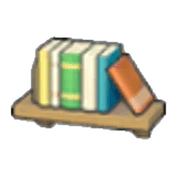 Decorative bookshelf