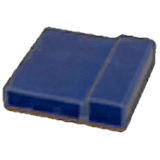 Flat tiled roof