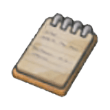 Grubby notepad