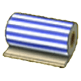 Horizontal-stripe print (wallpaper)