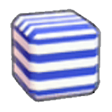 Horizontal-stripe print