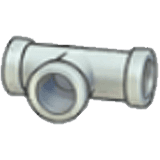 Iron pipe (horizontal T)