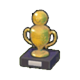 Jump rope trophy