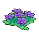 Mountain flowers (purple) item in Pokémon Pokopia