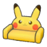 Pikachu sofa