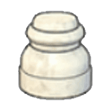 Round pillar (lower)