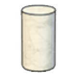 Round pillar (middle)