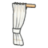 Simple curtain (left)