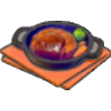 Simple hamburger steak