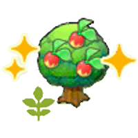Small Leppa tree (Grow) item in Pokémon Pokopia