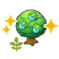 Small Rawst tree (Grow) item in Pokémon Pokopia